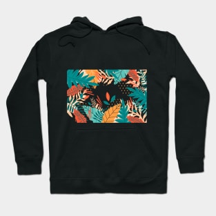 Flower pattern Hoodie